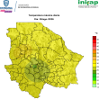 Temperatura máxima del día 09 de ago. del 2026