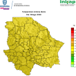 Temperatura mínima del día 08 de ago. del 2026