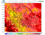 Temperatura máxima. día 14