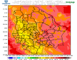 Temperatura máxima. día 28