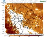 Temperatura máxima mayor a 30 °C. día 13