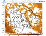 Temperatura máxima mayor a 30 °C. día 26