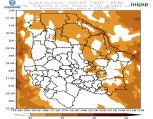 Temperatura máxima mayor a 30 °C. día 27