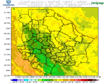Temperatura mínima. día 13