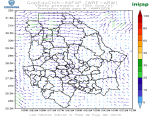 Viento promedio a 10 m. día 14